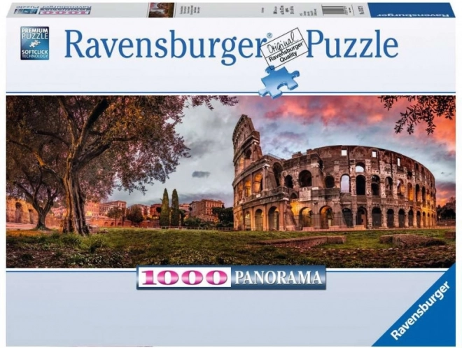 Ravensburger Panoramic Puzzle 1000 Pieces - Colosseum at Sunset