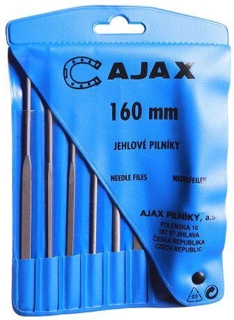 Set di lime ad ago 160 mm, 6 pezzi – finezza 2