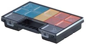 Organizer NORP 12" con 12 scomparti 287 × 186 × 50 mm