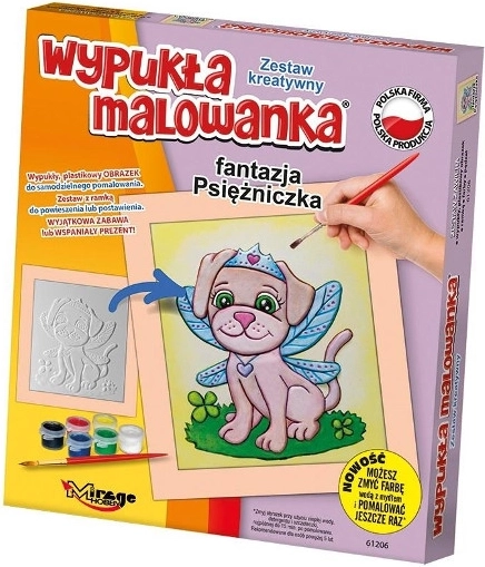 Izbočeno slikanje Fantazija – princesa