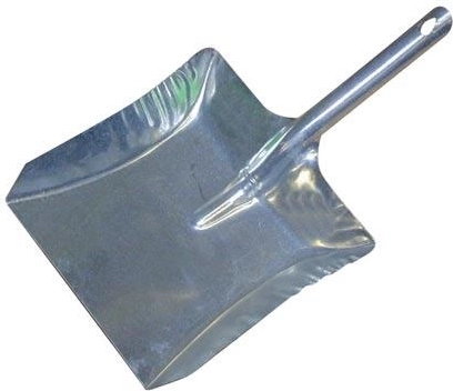 Paletta metallica per rifiuti in lamiera zincata 0,7 mm