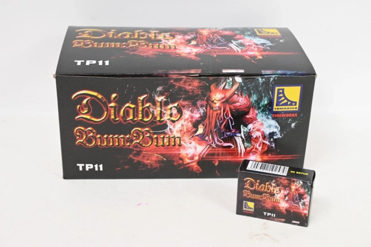 Billes claquantes « petits diables » – 50 pcs
