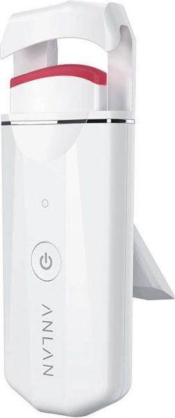 Elektrická vyhřívaná kulma na řasy Anlan bílá