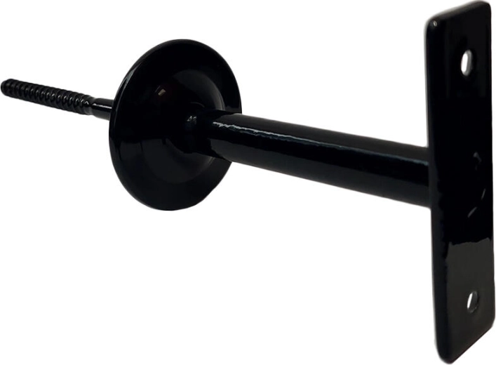 Classic 80 stair handrail bracket – black metal