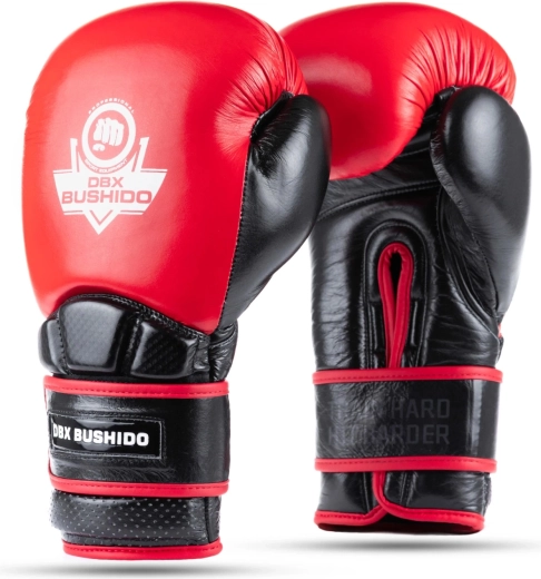 Gants de boxe DBX BUSHIDO Warrior rouges