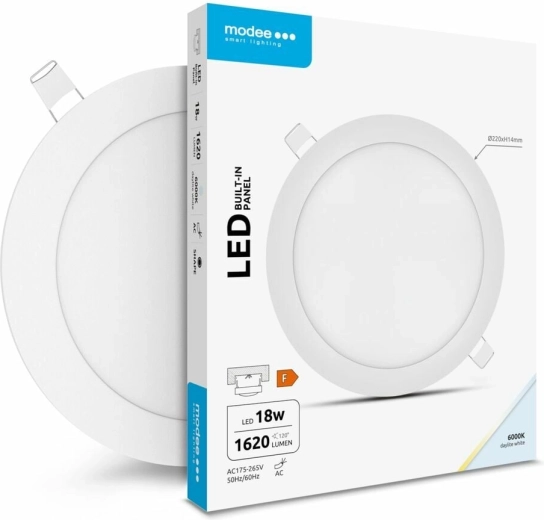 Pannello LED rotondo 18 W bianco freddo MODEE LIGHTING