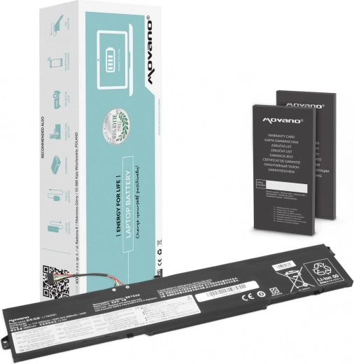 Batteria Movano L17M3PB1 per Lenovo IdeaPad 330-15ICH e 330-17ICH 4000 mAh (45 Wh)