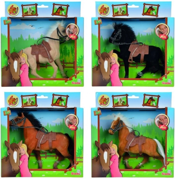 Champion Beauty Horse 19 cm with Saddle