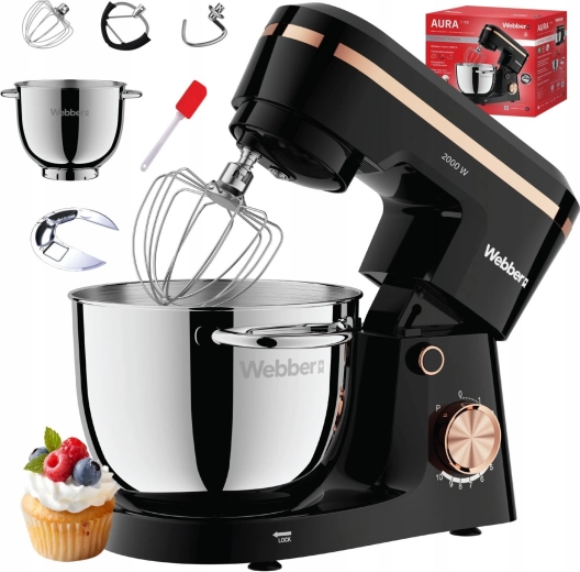 Planetaire keukenmachine 5,2 l WEBBER Aura