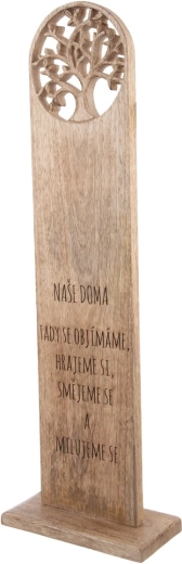 Notre planche de service en bois de manguier 80 cm