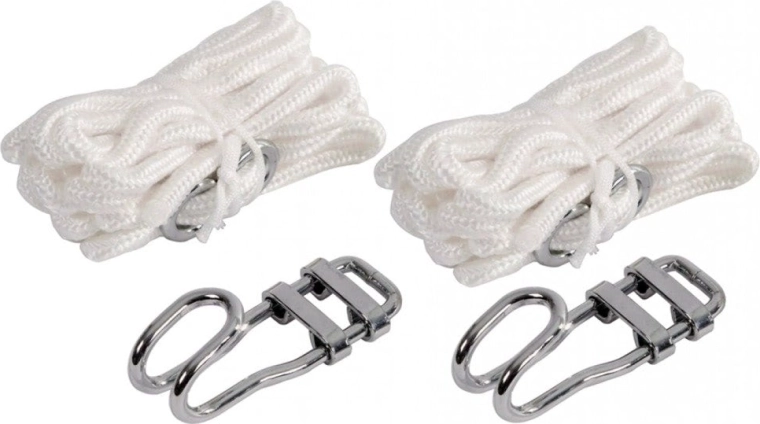 Set za vješanje viseće mreže s čeličnim kukama i užadima