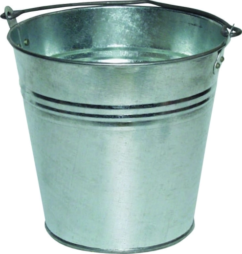 Galvanized bucket 10 l