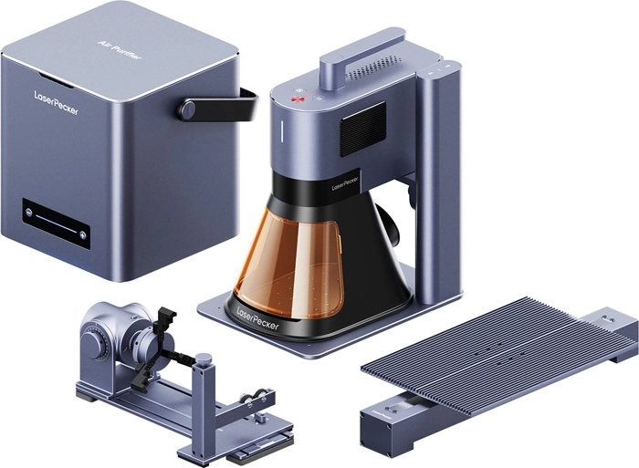 laserski gravirni stroj LASERPECKER LP5 protective edition