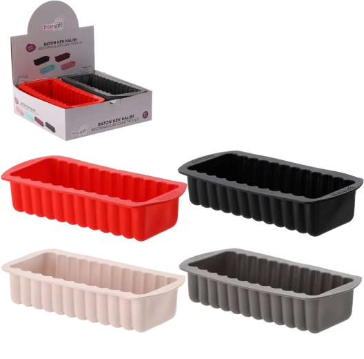 Moule en silicone pour pain et kouglof 27 × 14,3 × 6,7 cm