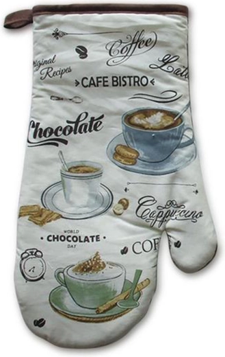 Cafe Bistro Kitchen Oven Mitt 18 × 30 cm