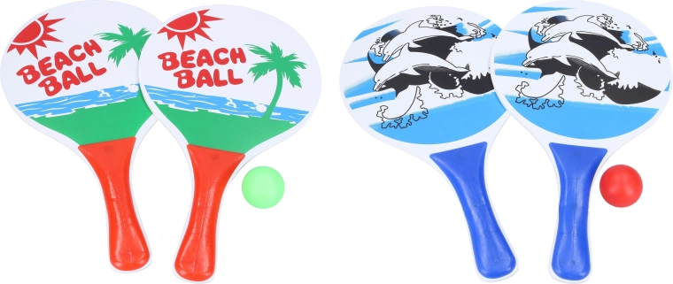 Plážový tenis – sada 2 pálek a míček
