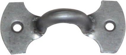 Øje til haspe af metal