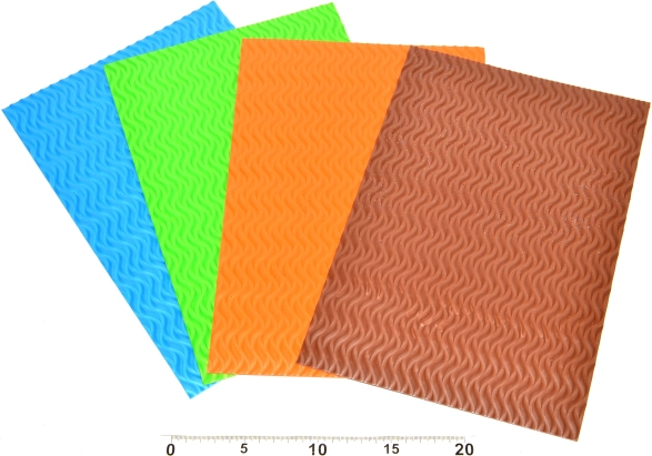 Schuimrubber A4 - set van 10 stuks