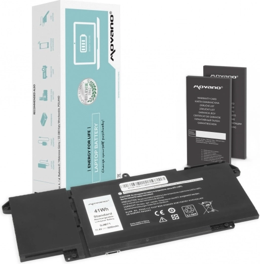 Batteria Movano per Dell Latitude 5320/7320/7420/7520 41 Wh 3600 mAh