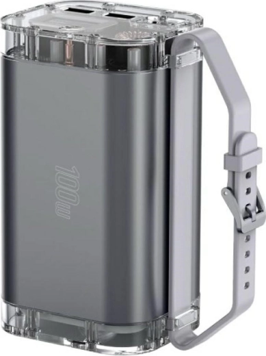 Lucid Ultra Power Bank 40,000 mAh 100 W Gray