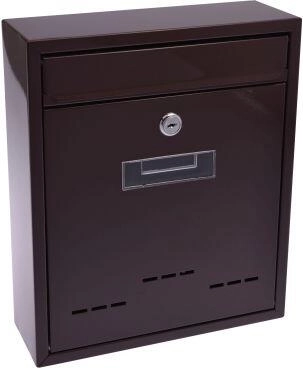 RADIM M Mailbox brown 260 × 310 × 90 mm