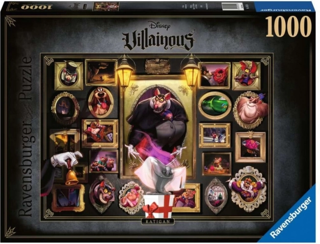 Puzzle Ravensburger Villainous: Ratigan 1000 pcs