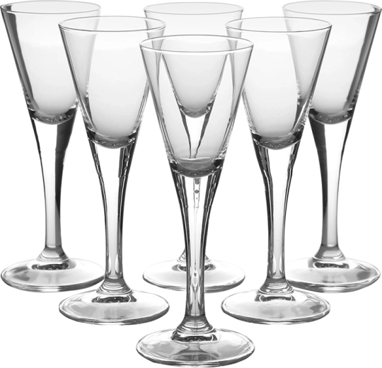 Diamond – set de 6 verres à liqueur 55 ml