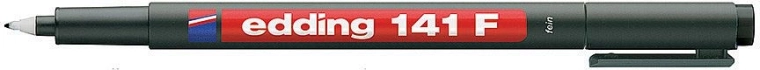 Permanent Marker edding 141 F, black