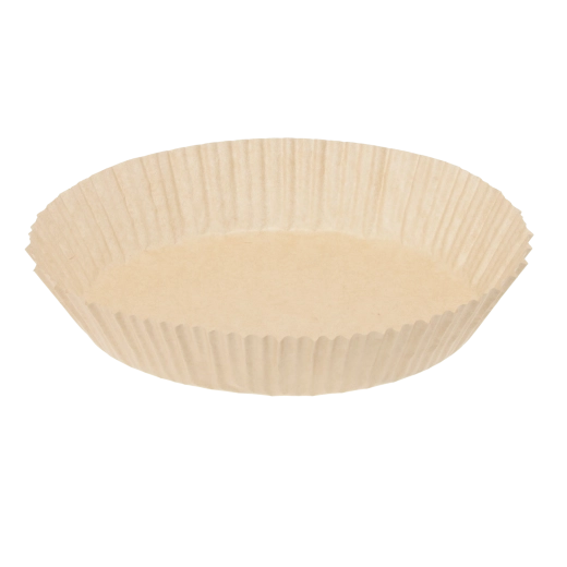 Caissettes en papier pour friteuse à air, rondes 20 × 4,5 cm, 50 pièces