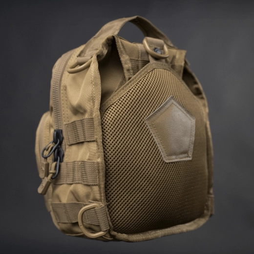 Borsa pettorale universale Pentagon UCB nera