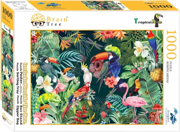 Puzzle Natura Tropicale di Brain Tree - 1000 pezzi