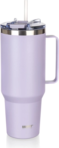 Mug isotherme avec anse 1200 ml lilas TWAIN
