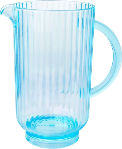 Pichet en plastique 1,8 l bleu
