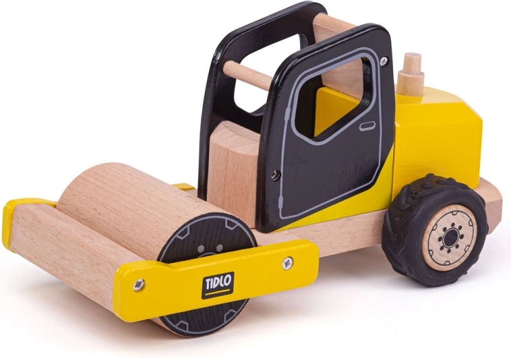 Tidlo rullo stradale in legno per piccoli costruttori