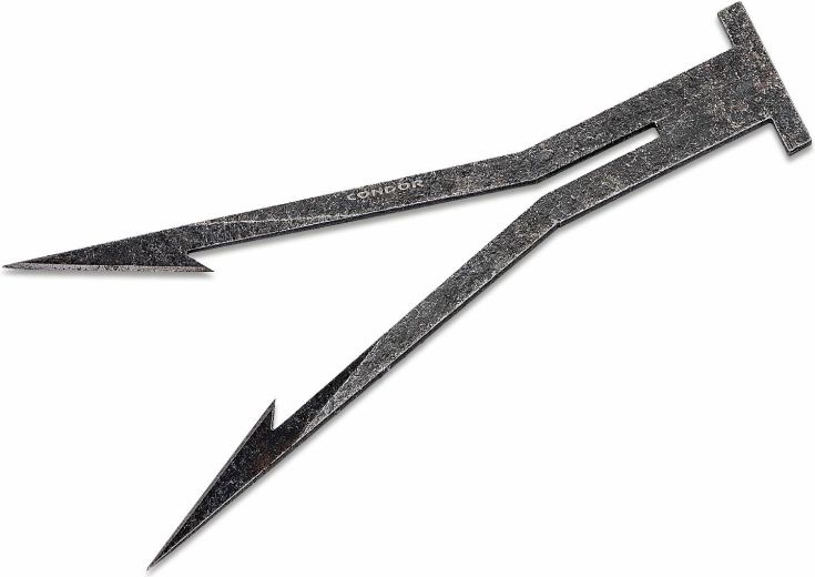 Harpon Condor Tantar en acier au carbone avec étuis Kydex