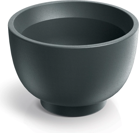Bloempot Vivos Round 40 cm grafiet