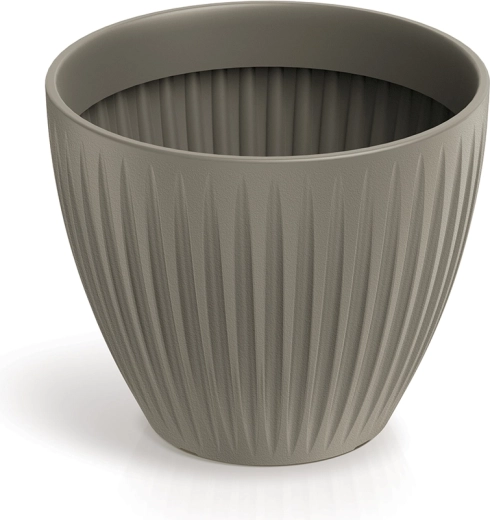 Vaso Latia Round 30 cm mocca