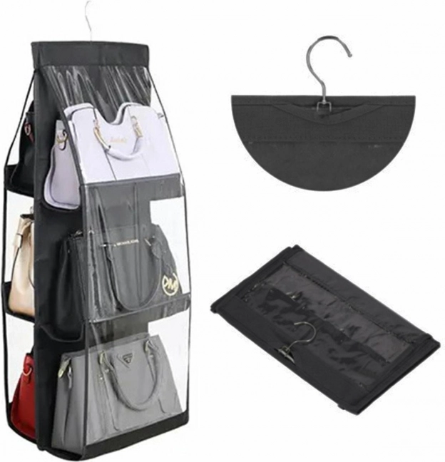 Organizator za torbice za v omaro