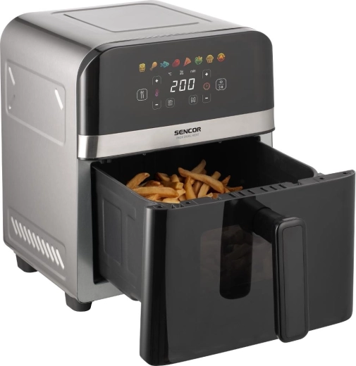 Sencor SFR 6800SS Dual Heat Inox Hot Air Fryer