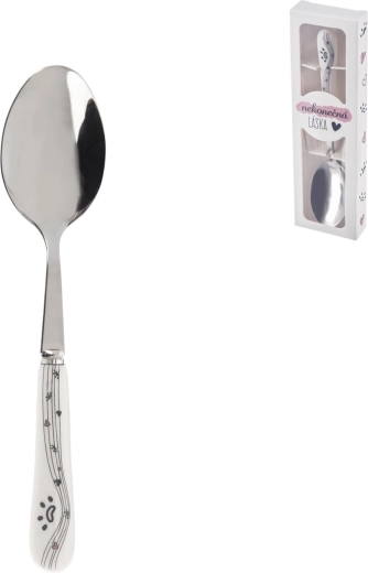 Cucchiaino Amore infinito – cane, metallo/ceramica 1 pz