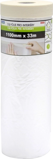 Taśma maskująca z folią 110 × 33 m do wnętrz