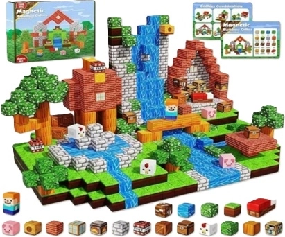 Magnetic Blocks – Construction Set (100 pcs)