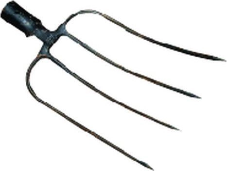 Forcone bavarese a 4 rebbi senza manico