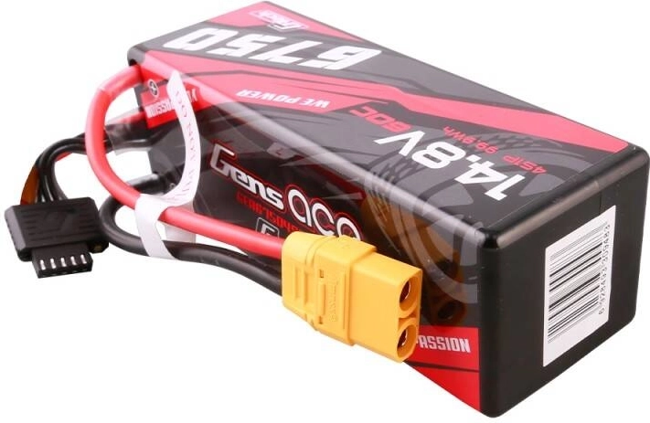 Batteria LiPo Gens ace G-Tech 6750mAh 14,8V 60C con Connettore XT90