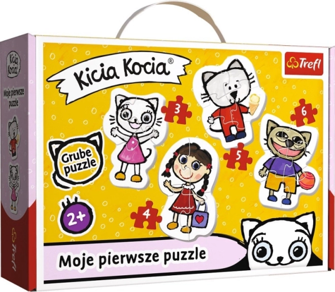 My First Puzzle KICIA KOCIA TREFL Baby 2+