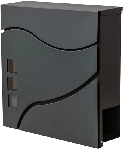 Cassetta postale Stork 37 × 37 × 10,5 cm, zincata e verniciata a polvere