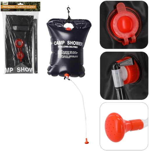 Solarni turistički tuš 25 l