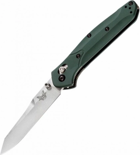 Benchmade 940 Osborne reverse tanto coltello tascabile 8,6 cm, alluminio verde