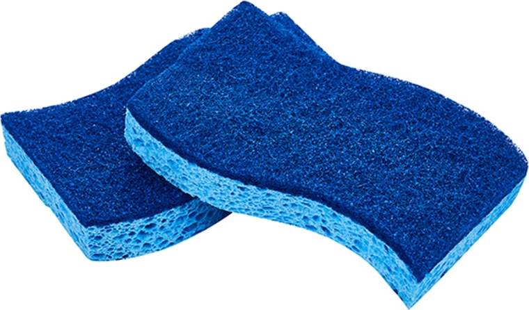 Blue dish sponge 2 pcs