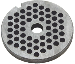 Meat grinder plate No. 10 with 10 mm holes